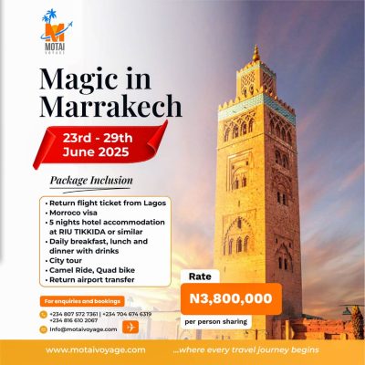 Marrakech flier