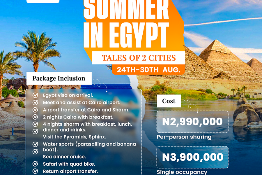 SUMMER IN EGYPT (TALE OF 2 CITIES )