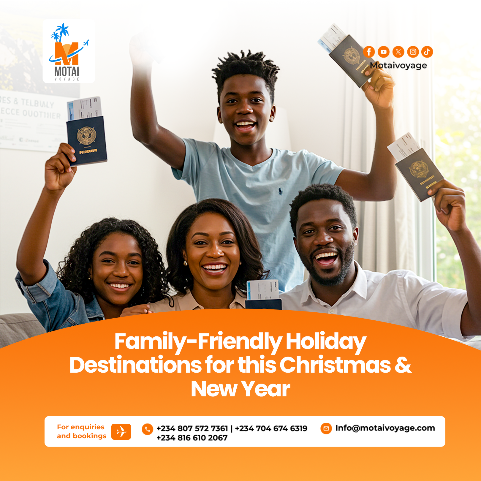 Family-Friendly Holiday Destinations for this Christmas & New Year
