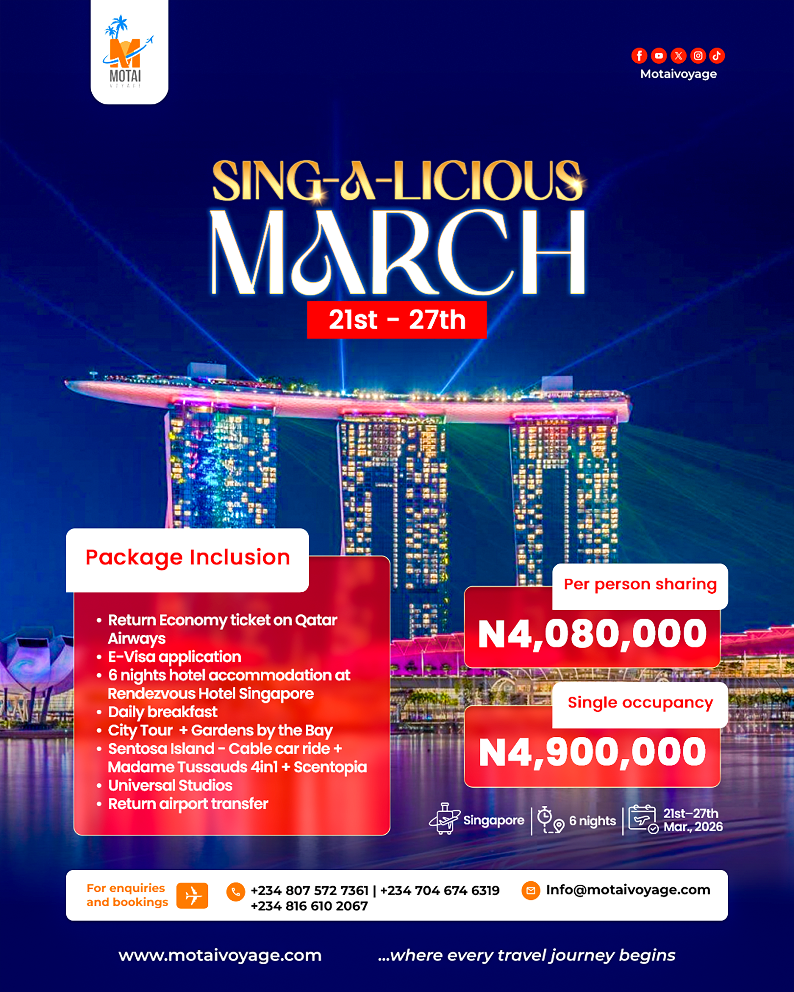 SING-A-LICIOUS MARCH