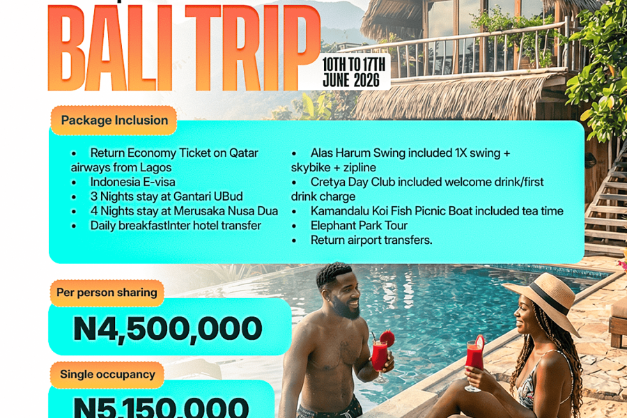 Tropical Bliss Bali Trip